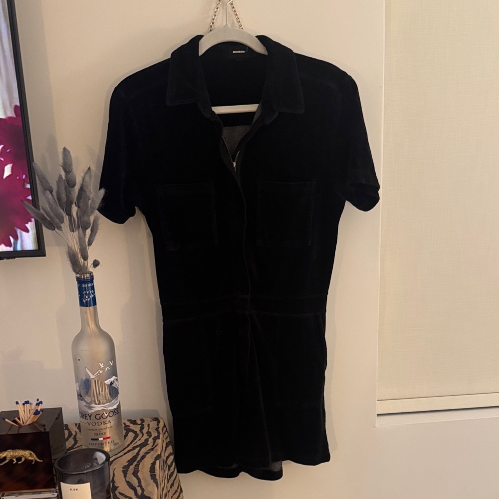 Monrow velvet romper